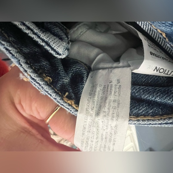 NEW ZARA slim fit hi-rise jeans 6688 size US4 - Picture 9 of 11